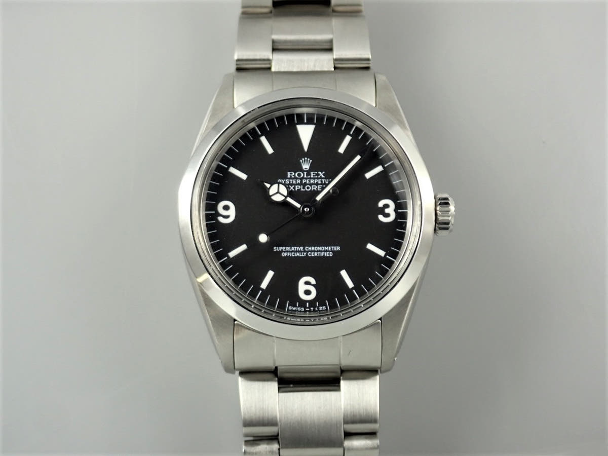 ロレックス エクスプローラーI Ref.1016 ブラック文字盤 中古 W775LWCU
