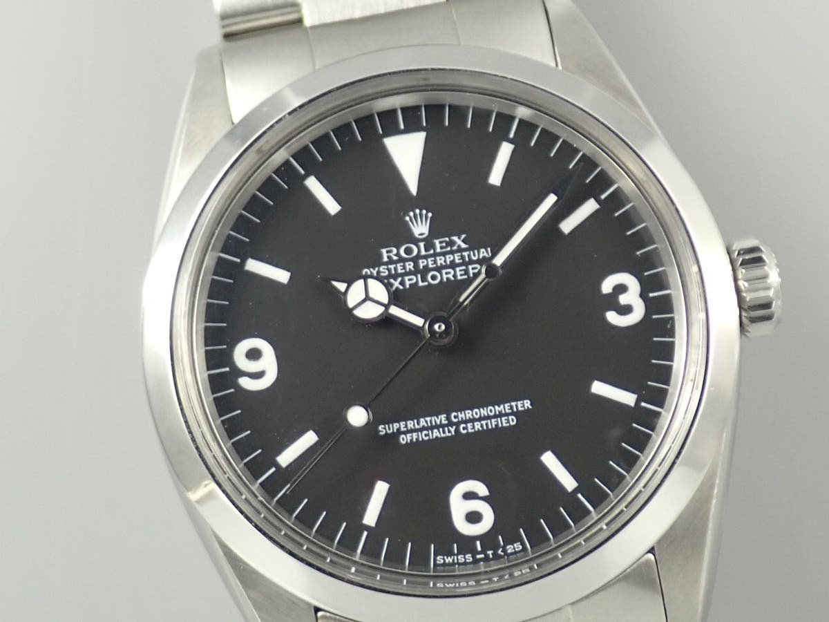 ロレックス エクスプローラーI Ref.1016 ブラック文字盤 中古 W775LWCU