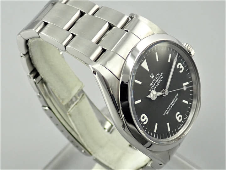 ロレックス エクスプローラーI Ref.1016 ステンレススチール ブラック文字盤 中古 8H1A6K2S