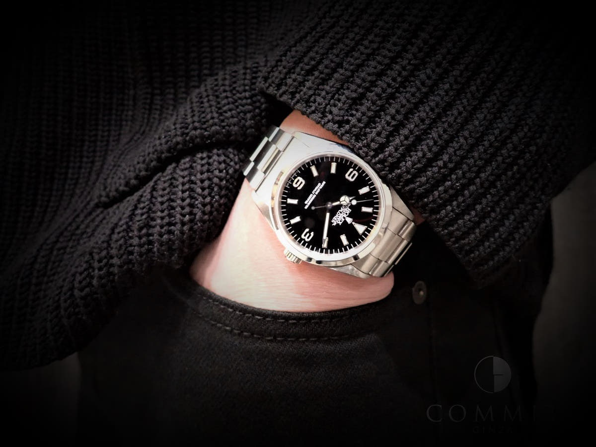 ロレックス エクスプローラーI Ref.14270 ブラック文字盤 中古 SH446921
