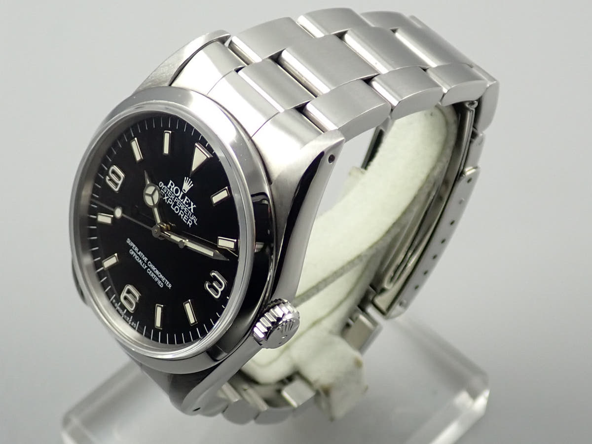 ロレックス エクスプローラーI Ref.14270 ブラック文字盤 中古 SH446921