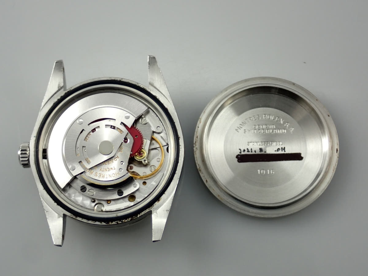 ロレックス エクスプローラーI Ref.1016 ブラック文字盤 中古 1CJM1630