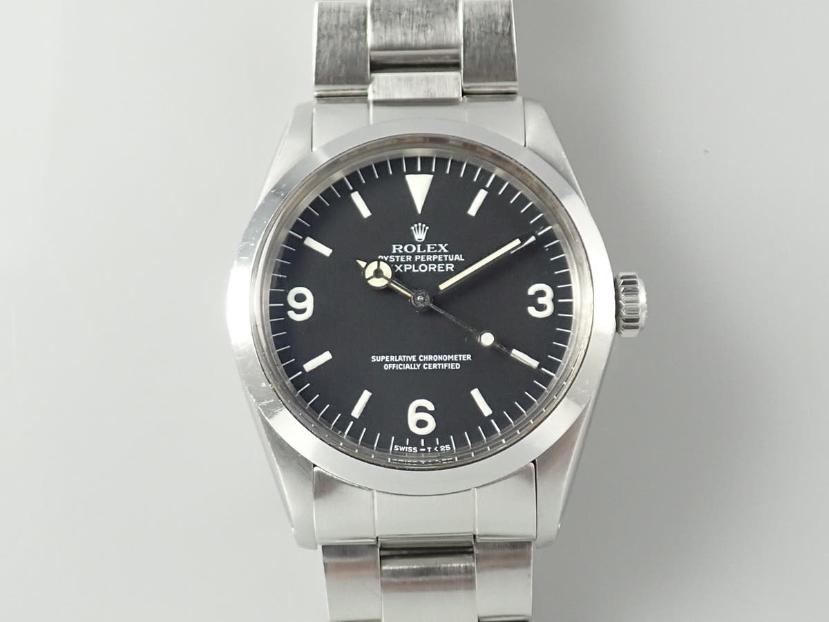 ロレックス エクスプローラーI Ref.1016 ブラック文字盤 中古 1CJM1630