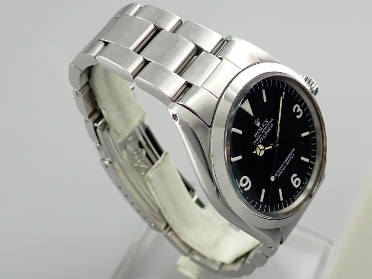 ロレックス エクスプローラーI Ref.1016 ブラック文字盤 中古 1CJM1630