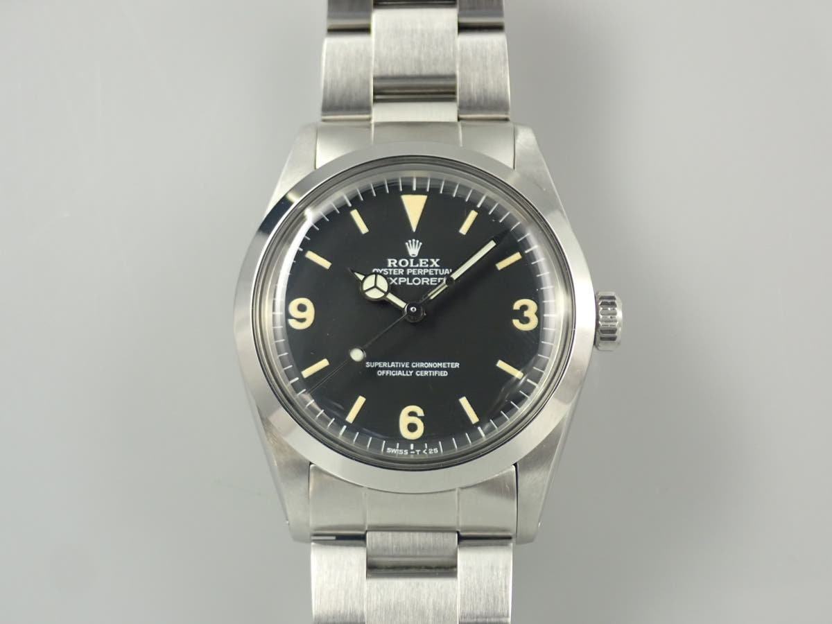 ロレックス エクスプローラーI Ref.1016 ブラック文字盤 極美品 LT5YCZHX