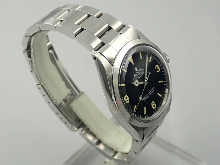 ロレックス エクスプローラーI Ref.1016 ステンレススチール ブラック文字盤