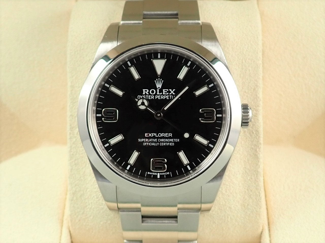 Rolex Explorer Blackout Mirror Buckle &lt;Warranty, Box, etc.&gt;