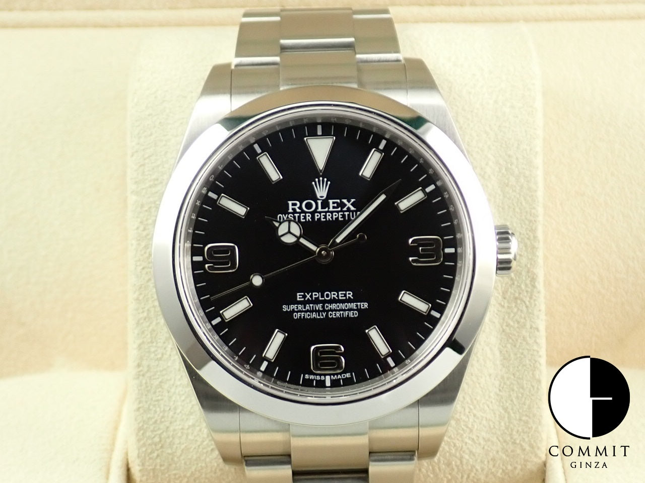 Rolex Explorer Blackout Mirror Buckle &lt;Warranty, Box, etc.&gt;