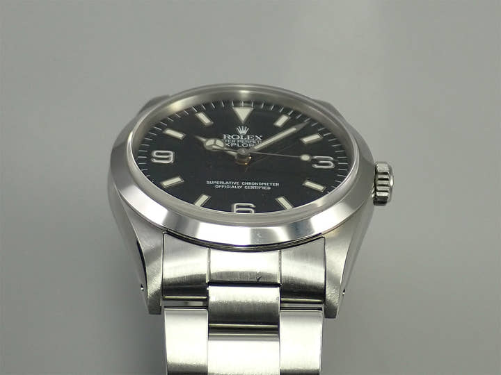 ロレックス エクスプローラーI Ref.14270 ステンレススチール ブラック文字盤