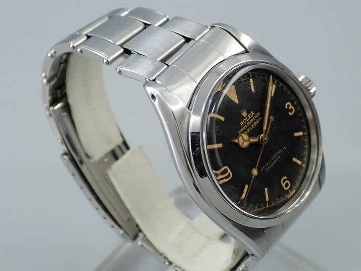 ロレックス エクスプローラーI Ref.6610 ブラック文字盤 中古 U78L20CX