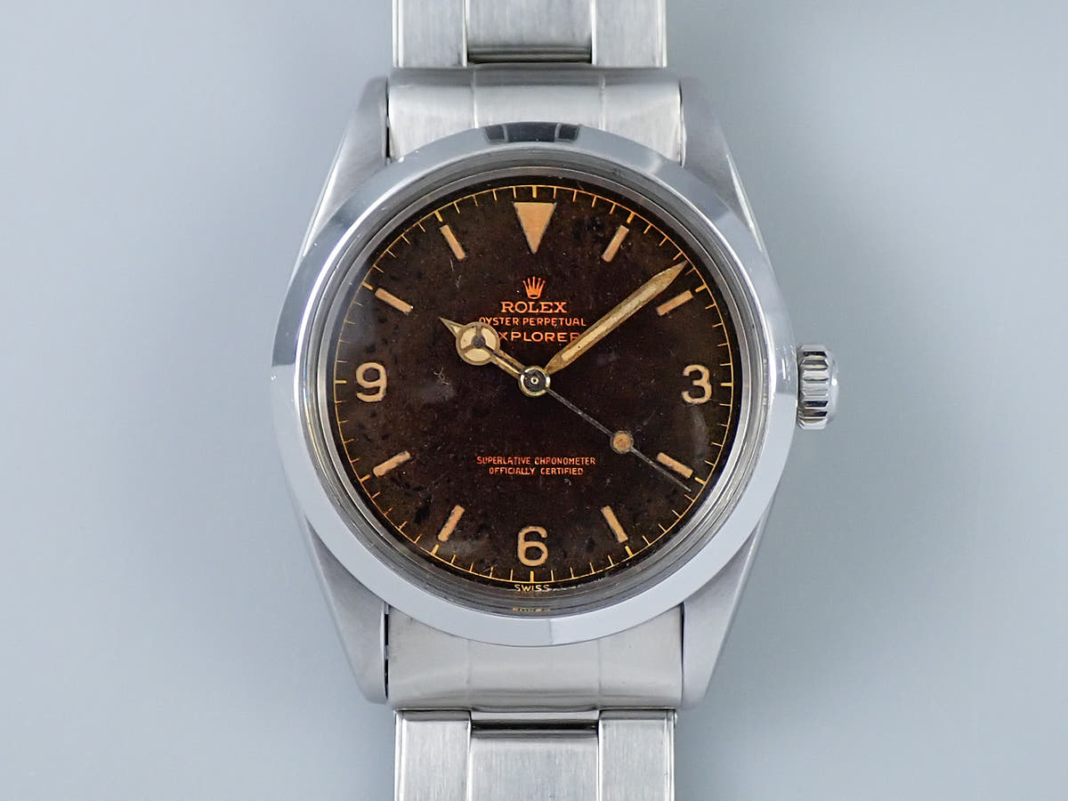 ロレックス エクスプローラーI Ref.1016 ブラック文字盤 中古 J0X832W0