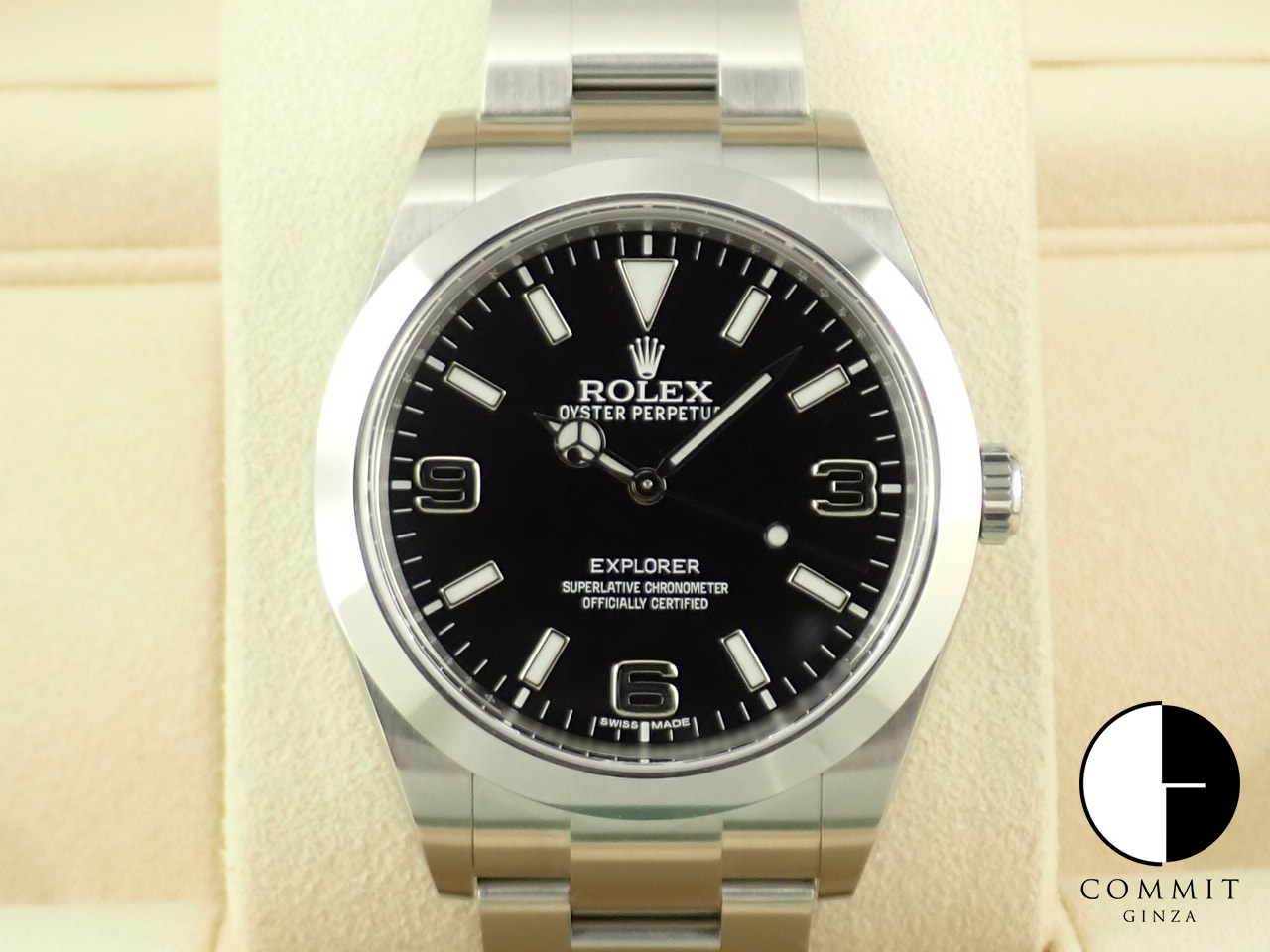 Rolex Explorer Blackout Mirror Buckle &lt;Warranty, Box, etc.&gt;