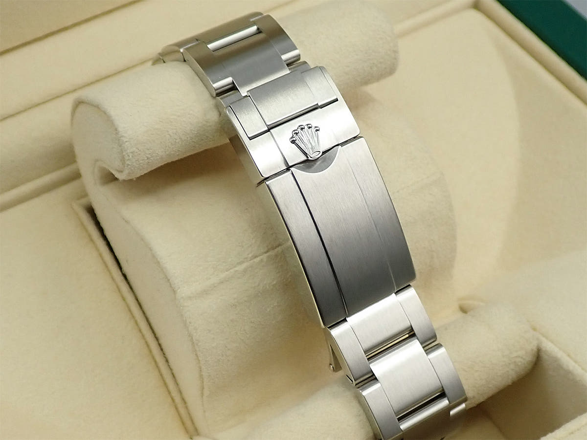 ロレックス エクスプローラーI ブラックアウト 鏡面バックル Ref.214270 ブラック文字盤 美品 35TSTMWH