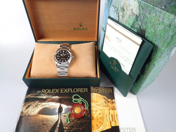 Rolex Explorer I U-serial number Ref.14270