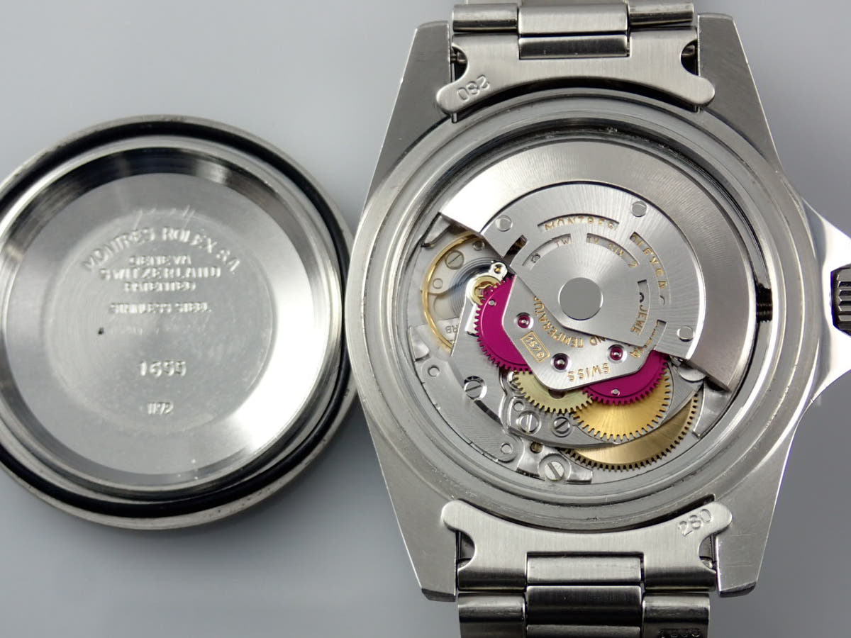 ロレックス エクスプローラーII Ref.1655 ブラック文字盤 中古 explorer2-101