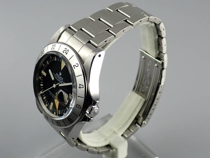 ロレックス エクスプローラーII Ref.1655 ブラック文字盤 中古 explorer2-101