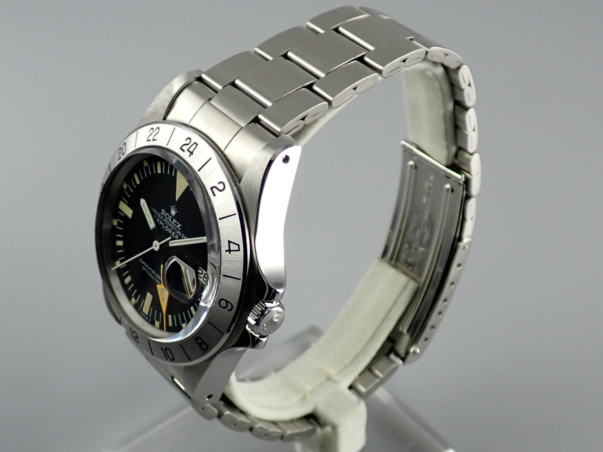 ロレックス エクスプローラーII Ref.1655 ブラック文字盤 中古 explorer2-101