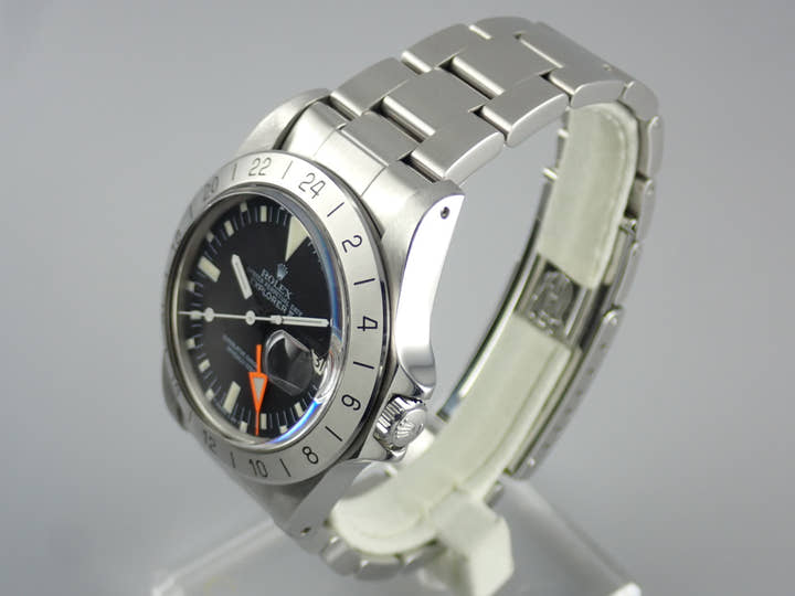 ロレックス エクスプローラーII Ref.1655 ブラック文字盤 中古 explorer2-104