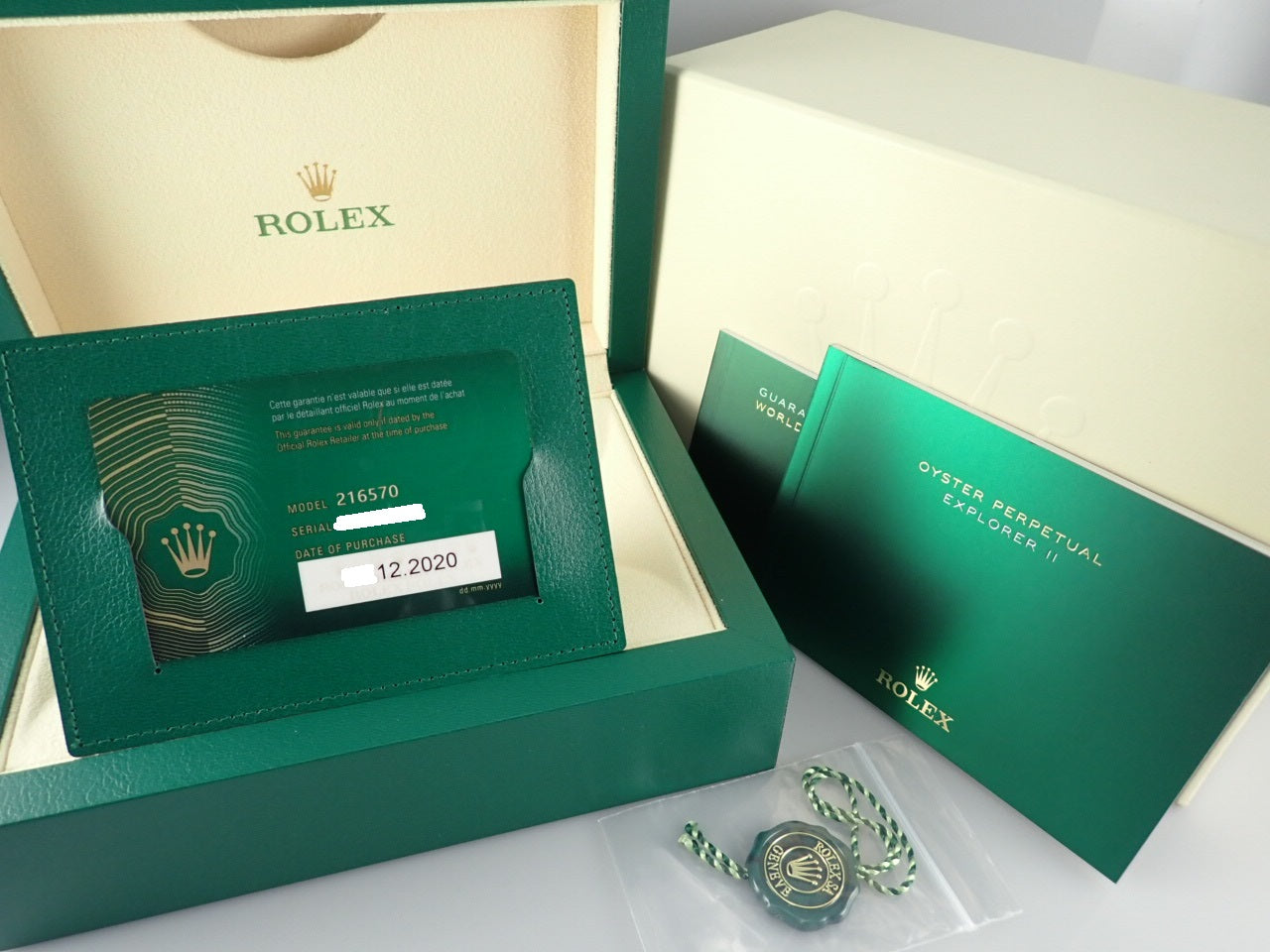 Rolex Explorer II White Dial [Unused] &lt;New warranty, box, etc.&gt;