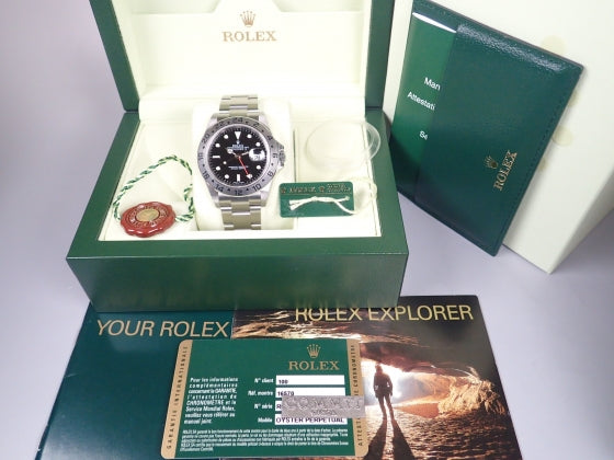 Rolex Explorer II Black Random [Unused] Ref.16570