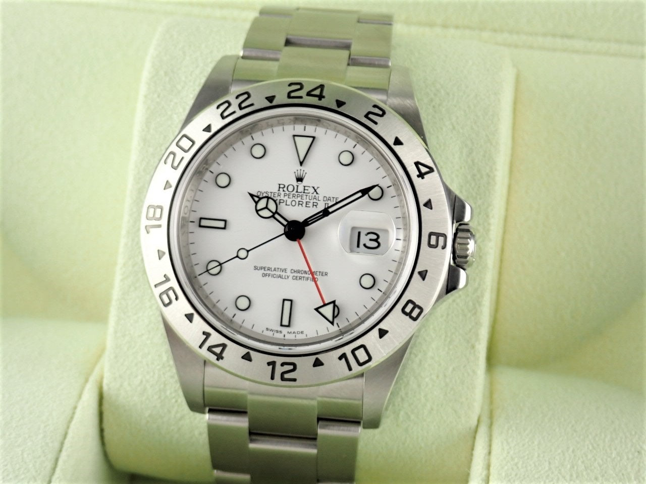 Rolex Explorer II White Dial V-Serial Number &lt;Warranty, Box, etc.&gt;