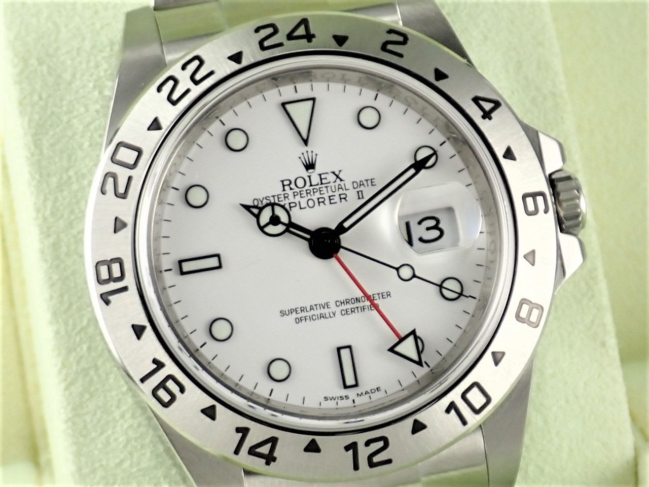 Rolex Explorer II White Dial V-Serial Number &lt;Warranty, Box, etc.&gt;