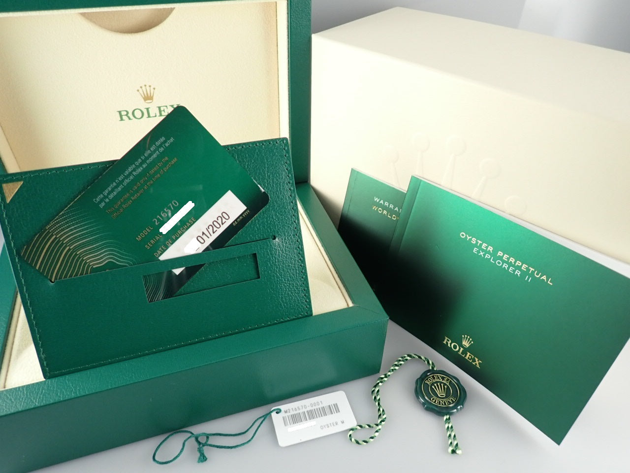 Rolex Explorer II White Dial [Unused] &lt;New warranty, box, etc.&gt;