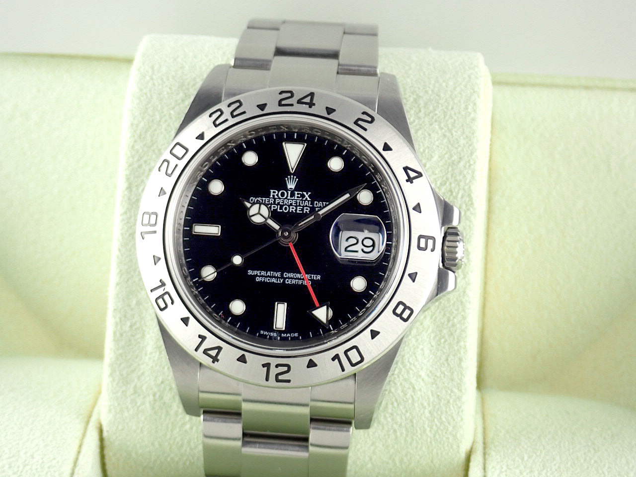 Rolex Explorer II Black Dial V Series &lt;Warranty, Box, etc.&gt;