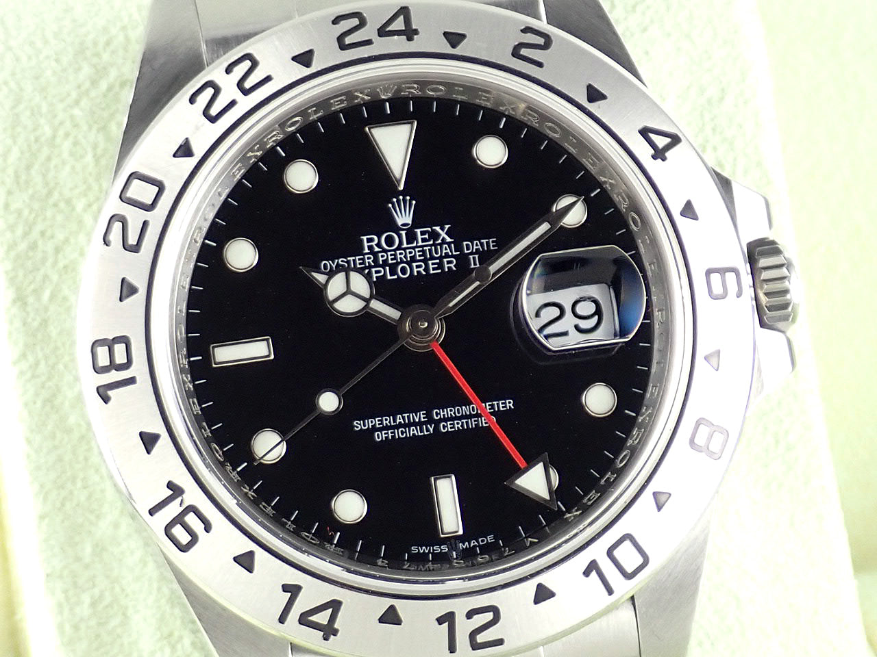 Rolex Explorer II Black Dial V Series &lt;Warranty, Box, etc.&gt;