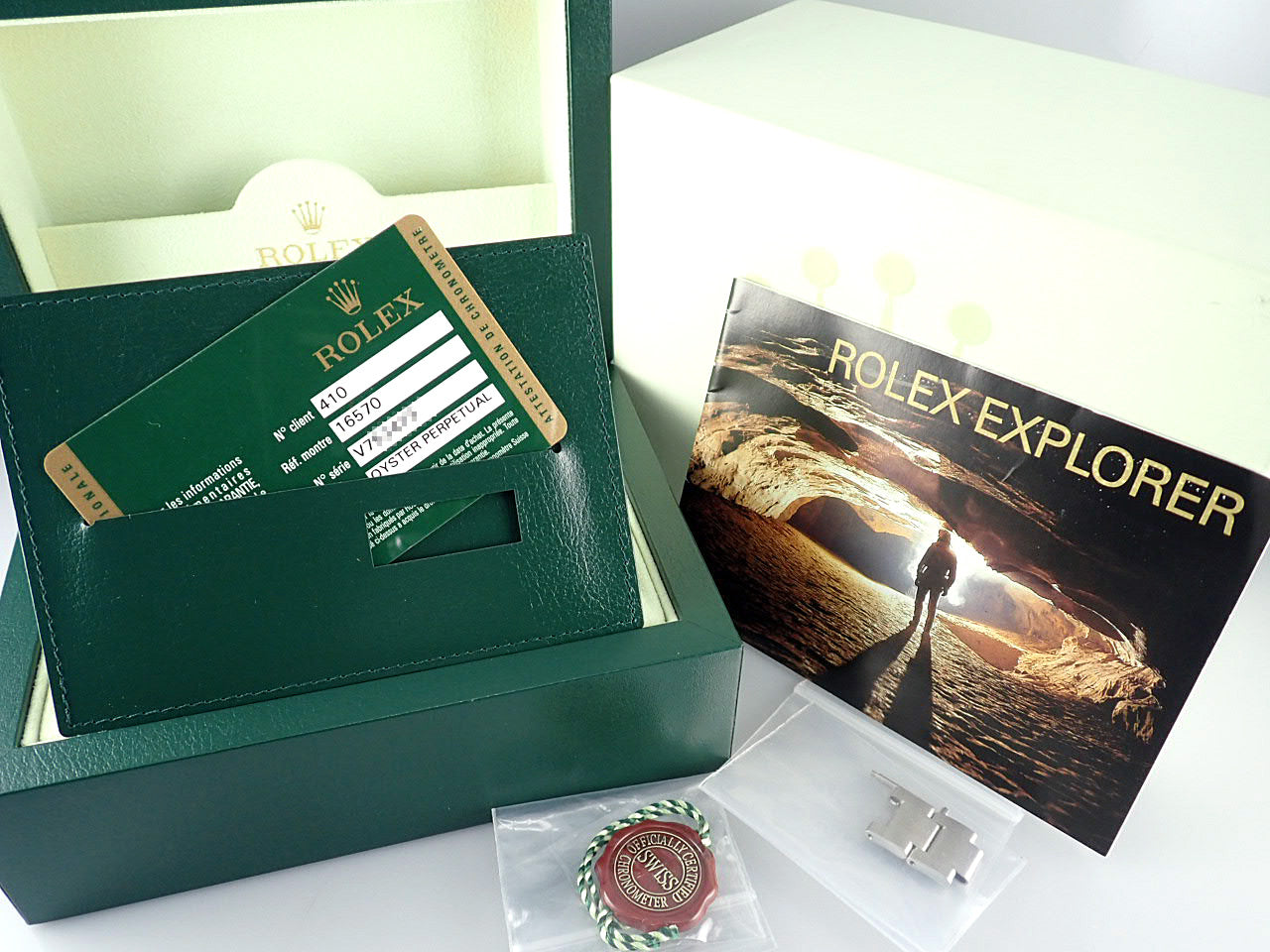 Rolex Explorer II Black Dial V Series &lt;Warranty, Box, etc.&gt;