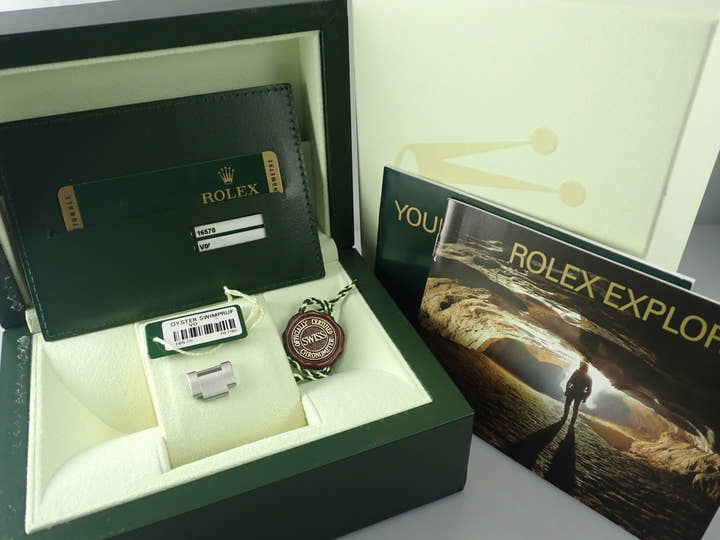 ロレックス エクスプローラーII Ref.16570 ブラック文字盤 中古 explorer2-123
