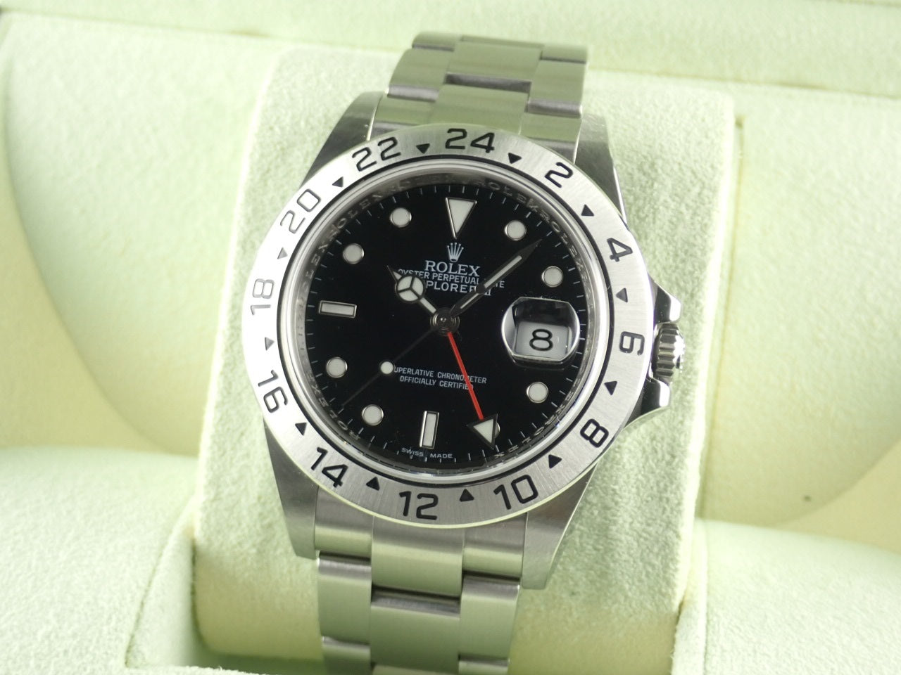 Rolex Explorer II Black Dial V-Serial Number &lt;Warranty, Box, etc.&gt;