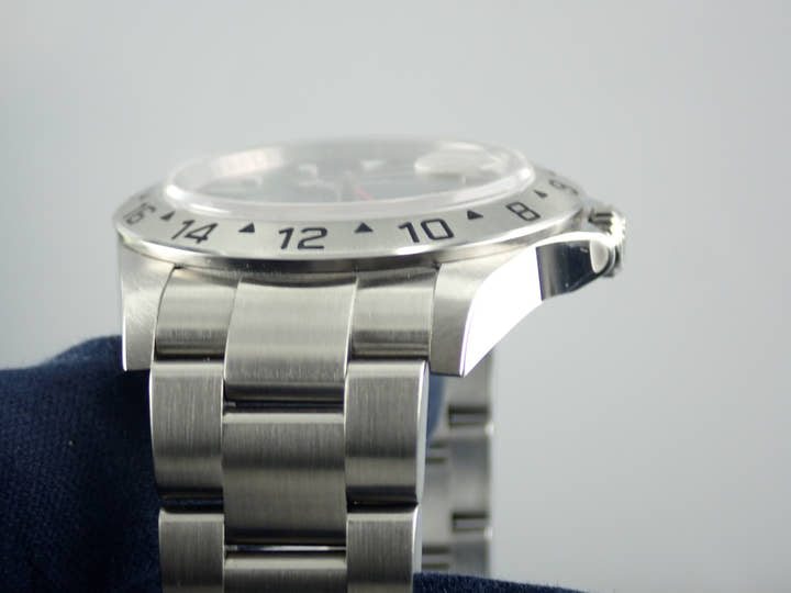 ロレックス エクスプローラーII Ref.16570 ブラック文字盤 中古 explorer2-123