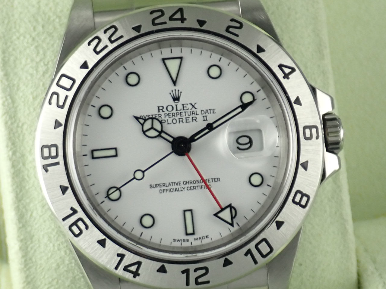 Rolex Explorer II White Dial F Series &lt;Warranty, Box, etc.&gt;