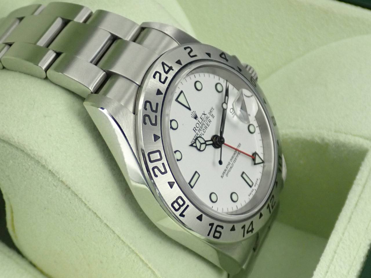 Rolex Explorer II White Dial F Series &lt;Warranty, Box, etc.&gt;