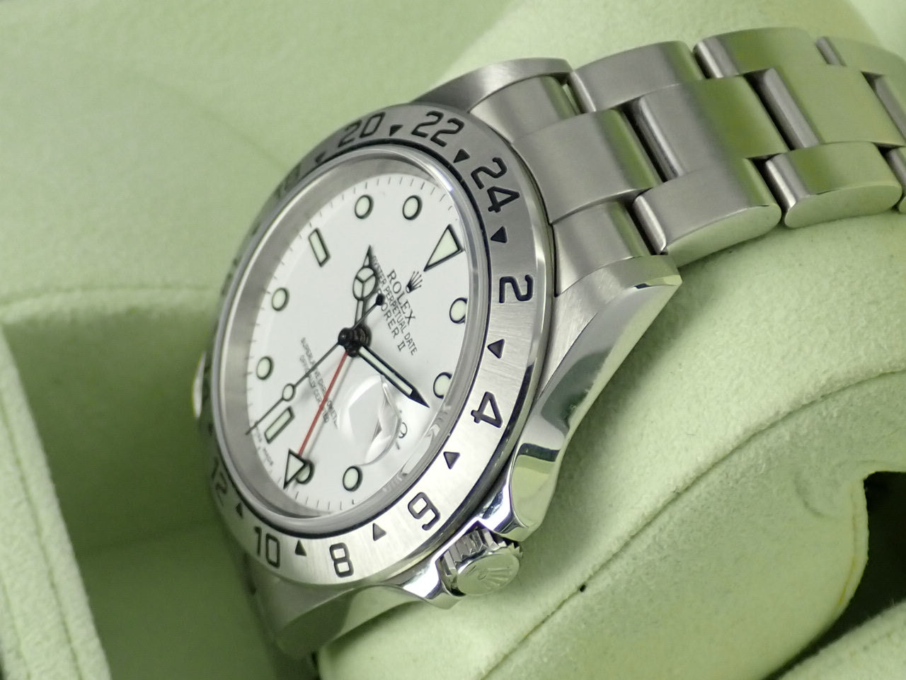 Rolex Explorer II White Dial F Series &lt;Warranty, Box, etc.&gt;