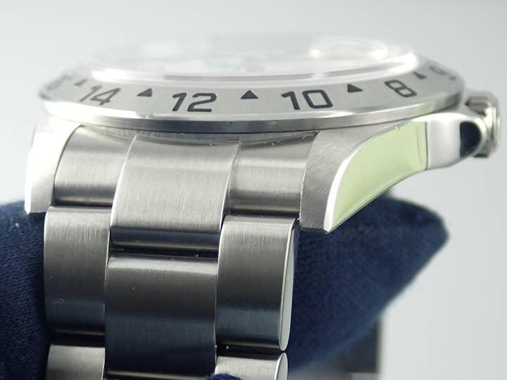 ロレックス エクスプローラーII Ref.16570 ホワイト文字盤 中古 explorer2-124