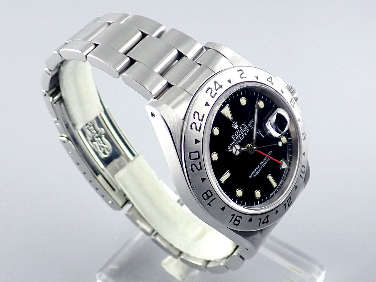 Rolex Explorer II Black Dial N Series &lt;International Service Warranty Card and Box&gt;