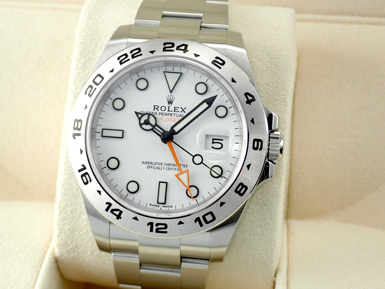 Rolex Explorer II White Dial Ref.216570