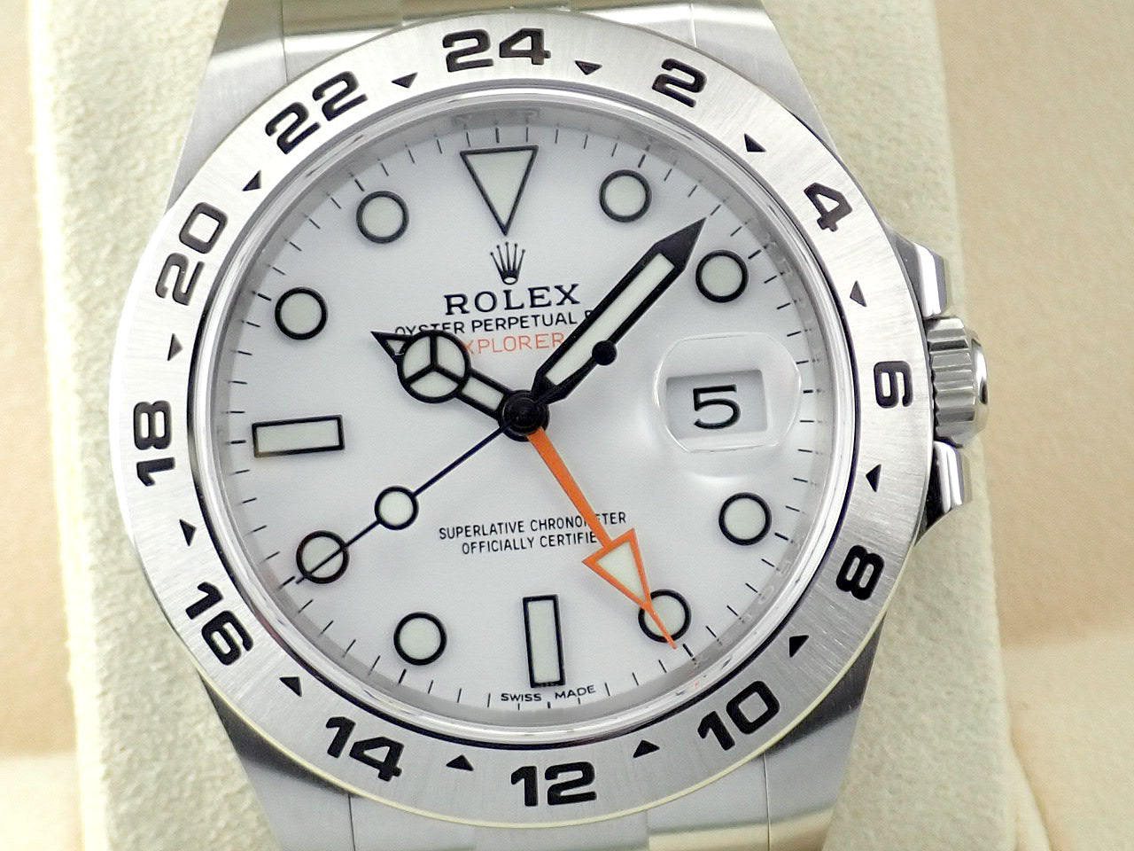 Rolex Explorer II White Dial Ref.216570