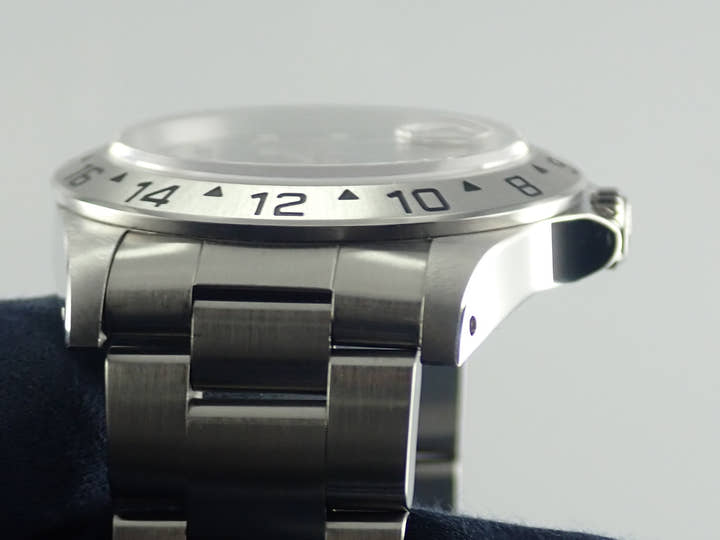 ロレックス エクスプローラーII Ref.16570 ブラック文字盤 美品 explorer2-136