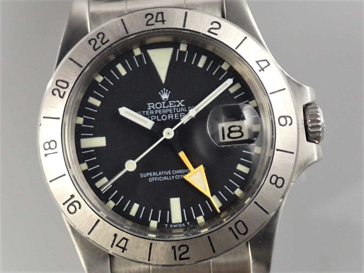 ロレックス エクスプローラーII Ref.1655 ブラック文字盤 中古 explorer2-142