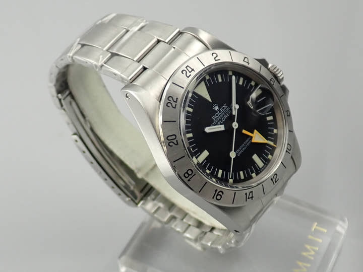 ロレックス エクスプローラーII Ref.1655 ブラック文字盤 中古 explorer2-142