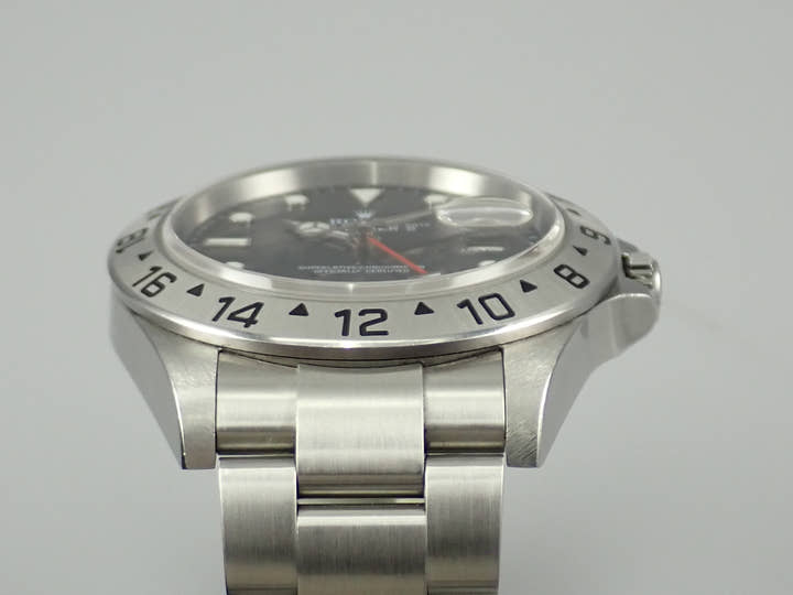 ロレックス エクスプローラーII Ref.16570 ステンレススチール ブラック文字盤