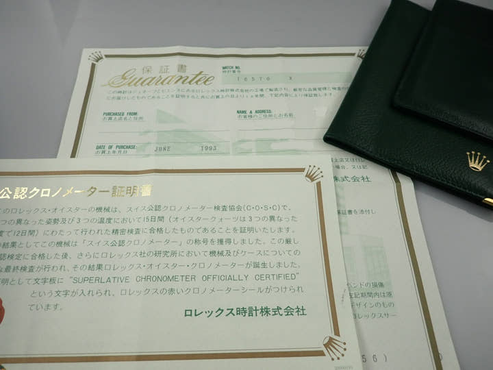 ロレックス エクスプローラーII Ref.16570 ホワイト文字盤 中古 explorer2-145