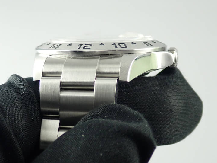 ロレックス エクスプローラーII Ref.16570 ホワイト文字盤 中古 explorer2-146