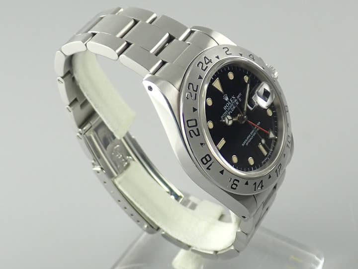 ロレックス エクスプローラーII Ref.16570 ブラック文字盤 中古 explorer2-147