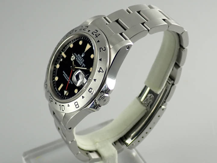ロレックス エクスプローラーII Ref.16570 ブラック文字盤 中古 explorer2-147