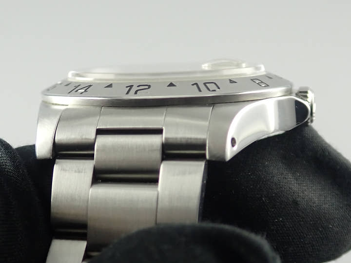 ロレックス エクスプローラーII Ref.16570 ブラック文字盤 中古 explorer2-147