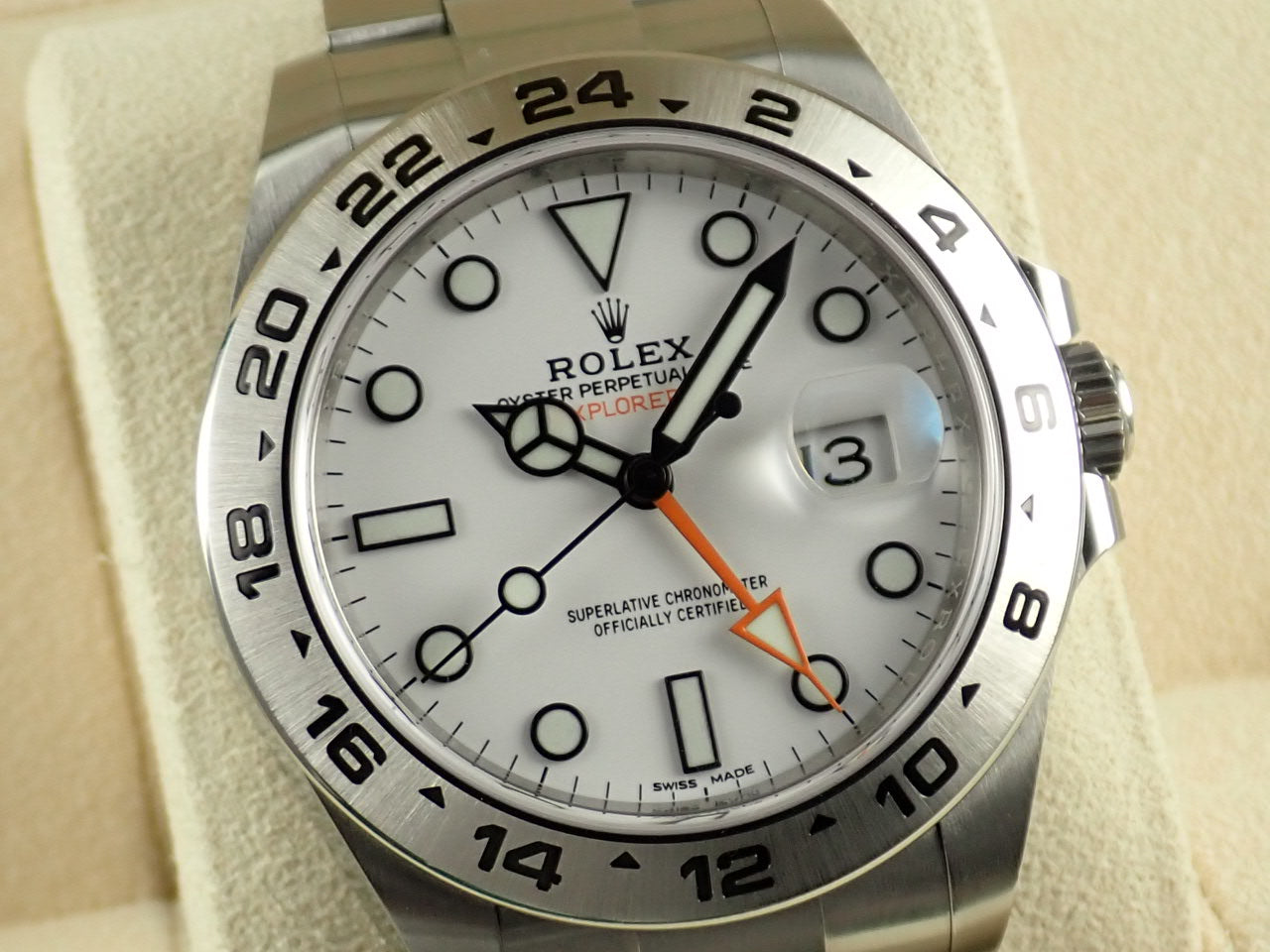 Rolex Explorer II White Dial &lt;&lt;New warranty, box, etc.&gt;&gt;